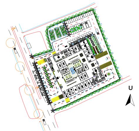Mixed Use Building Site Plan Cad Files Dwg Files Plans And Details