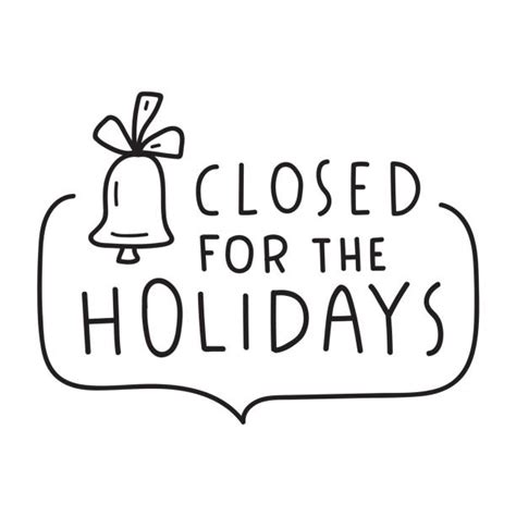 300 Office Closed For The Holidays Illustrations Royalty Free Vector