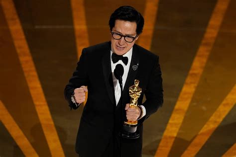Ke Huy Quan Wins Oscar For Best Supporting Actor Makes History As
