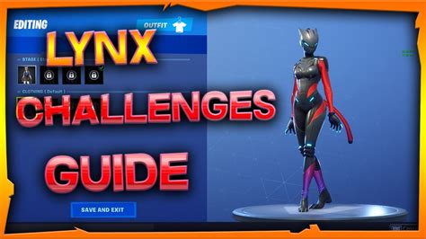 Fortnite Lynx Challenges Guide Season 7 Youtube