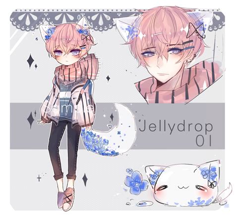 Jellydrop 01 Adopt Close By Qwerhellur Cute Anime Character