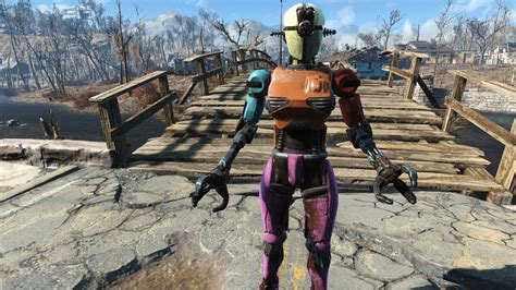 colorful robot at fallout 4 nexus mods and community
