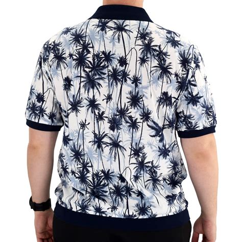 Classics By Palmland Short Sleeve Polo Shirt Big And Tall Navy 619