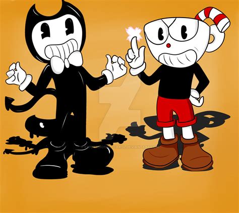 Bendy And Cuphead By Expressionist Carol On Deviantart