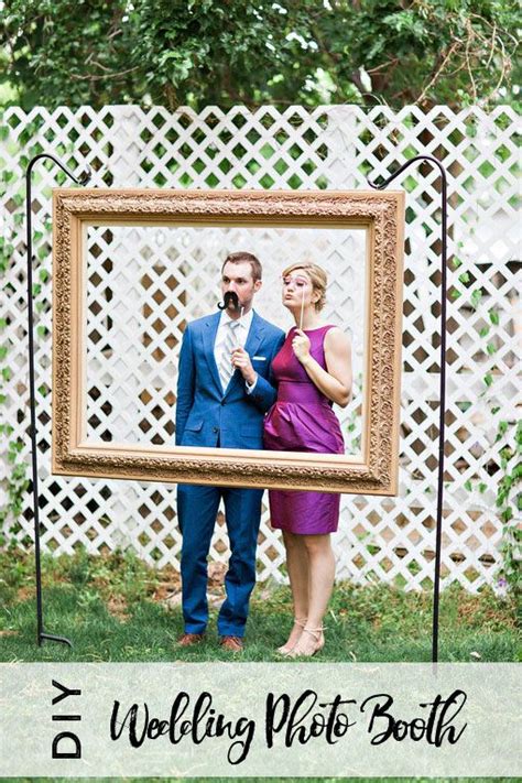 The trigger can be one of many different. DIY Hanging Frame Wedding Photo Booth | Diy wedding photo ...