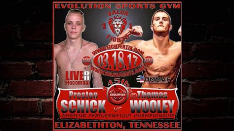 Valor Fights 41 Thomas Wooley Ammy Champion Talks With Pure Evil Mma