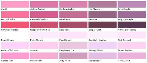 Pin By Selambaness On Details Color Palette Pink Pink Color Chart