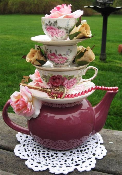 Teacup Decorations Is Mix Of Brilliant Creativity Dma Homes