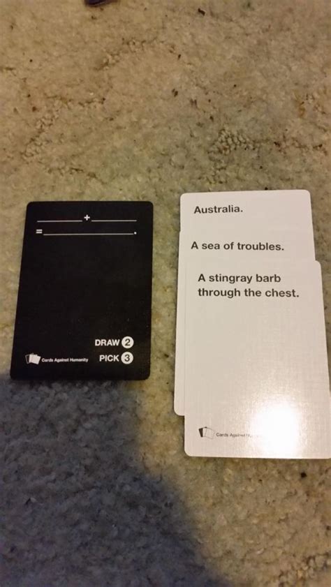 We did not find results for: Disturbing Cards Against Humanity Combinations You Can't Help But Laugh At (21 pics)