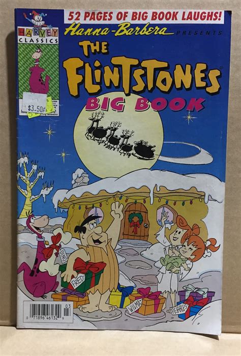 Comic Book The Flintstones Big Book Harvey X Marks The Shop
