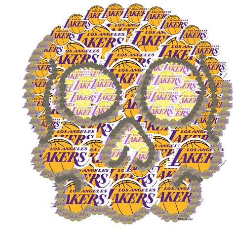 Download transparent lakers logo png for free on pngkey.com. 365-skulls: Skull #200 Lakers logo skull