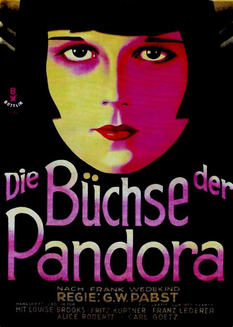 Pandoras Box 1929 Pabst The Cinema Archives