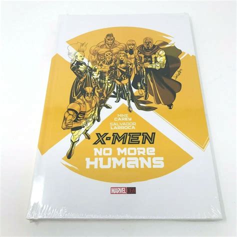 marvel ogn x men no more humans hardcover by mike carey july 2014 sealed new with images