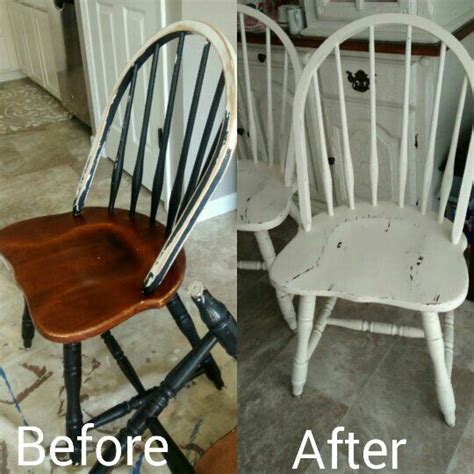 My Kitchen Chairs Re Done With Dixie Belle Chalk Paint In Buttercream