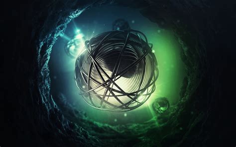 Abstract Cg Digital Art 3d Sci Fi Science Fiction Underwater