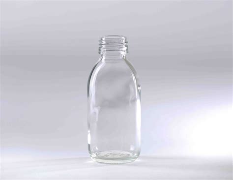 125ml Clear Glass Bottle Round Neck 28 410