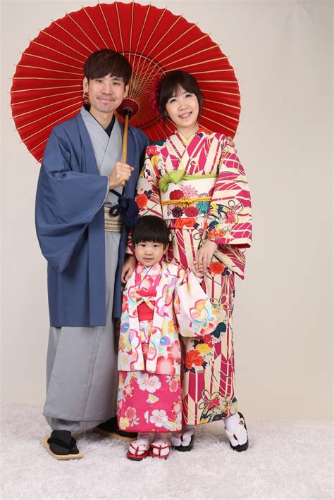 Children Kimonos Outfit In Childrens Day Of Japan Kyoto Kimono