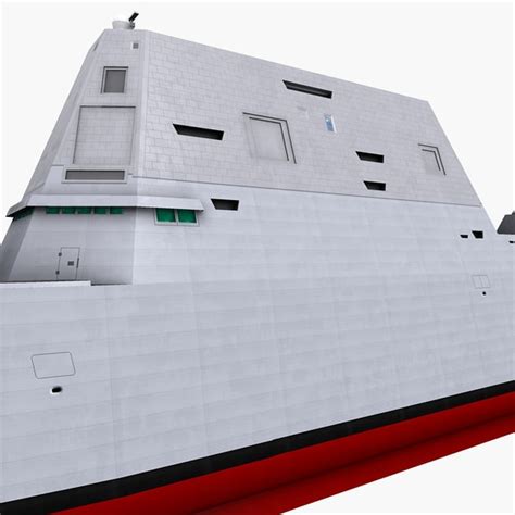 We are able to provide uncollapsed modifier stacks for the 3dsmax.if you need a lower polygon. 3d model uss zumwalt ddg-1000 guided missile