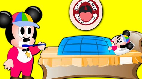Mickey Mouse Baby Tooth Brushing Funny Episode For Kids Mickey