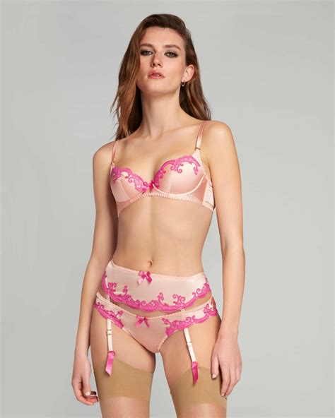 Suspenders Molly Suspender Pink Agent Provocateur Womens Rinsamexico