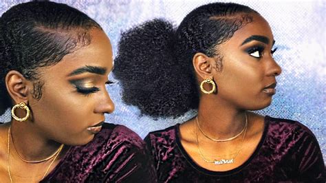 Make sure you add product as closely as possible to the roots by working in sections and massaging it in. SLICK BACK PONYTAIL ON NATURAL HAIR + BABY HAIRS ...