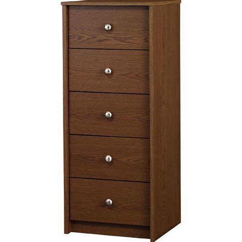Shop for 4 drawer dressers in dressers. Essential Home Belmont 5 Drawer Lingerie Chest - Walnut