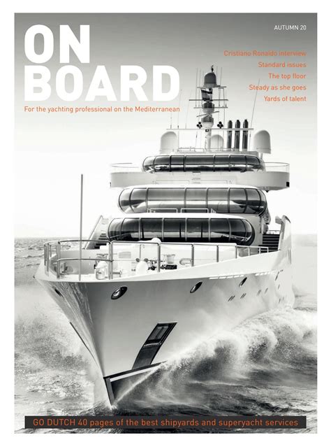 Onboard Magazine Autumn 2020 Superyacht Magazine For Professionals