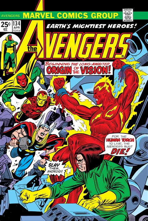 Avengers Vol 1 134 Marvel Database Fandom Powered By Wikia