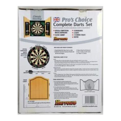 Dartboard Proincludes Cabinet2 Sets Darts1 Dartboardchalk And