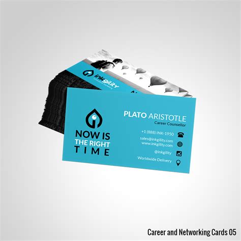 Networking business cards are essential because they allow you to share your contact information and professional details with others in your field. Career Networking Business Card | Business cards ...