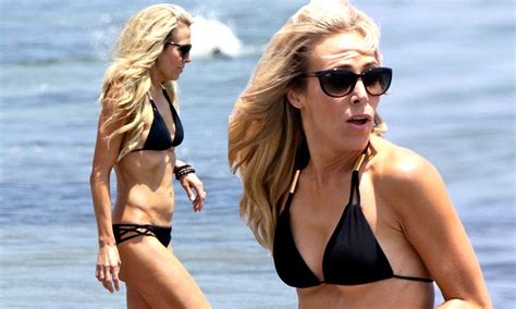 Marla Maples Shows Off Her Slender And Sexy Bikini Body To Frolic