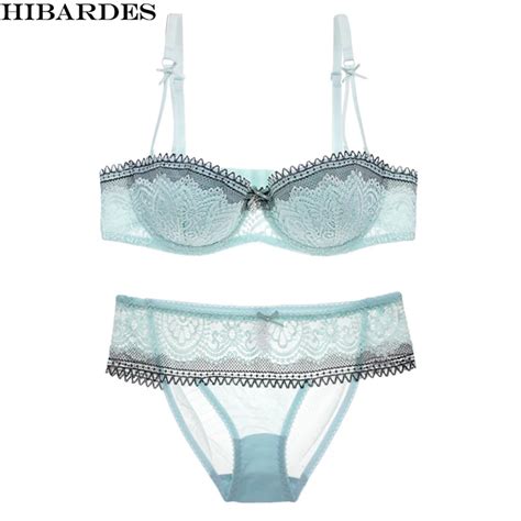 buy women s briefs bra set sexy thin mold cup underwear women lace lingerie