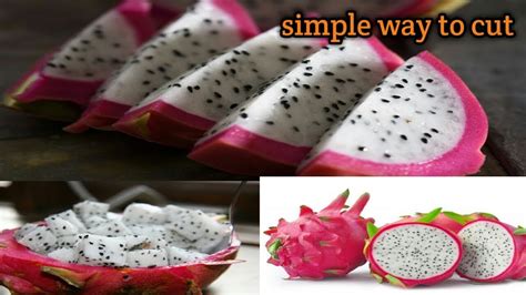 Originally popular in southeast asia and latin america, dragon fruit is now grown and enjoyed all over the world. How To Cut Dragon Fruit In Half Minute | How to Eat Dragon Fruit For Good Health | Health ...