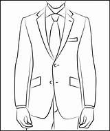 Drawing Blazer Suit Getdrawings sketch template