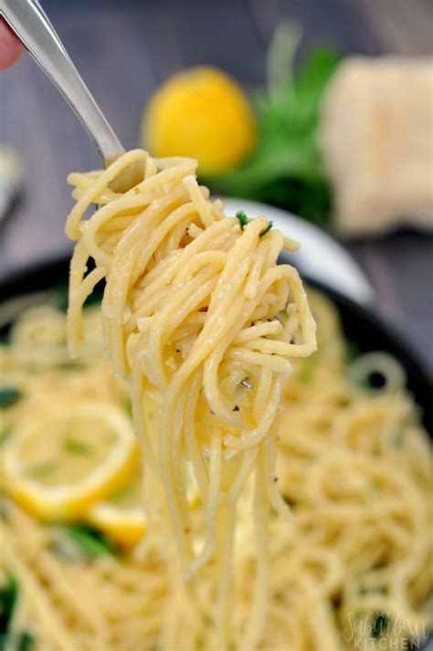 Easy Lemon Garlic Pasta A Tasty Lemon Spaghetti Recipe