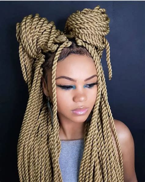 17 Stunning Brazilian Wool Hairstyles Thrivenaija African Yarn Hairstyles Short Box Braids