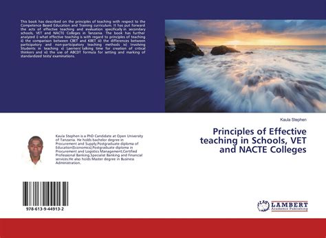 Principles Of Effective Teaching In Schools Vet And Nacte Colleges Buch