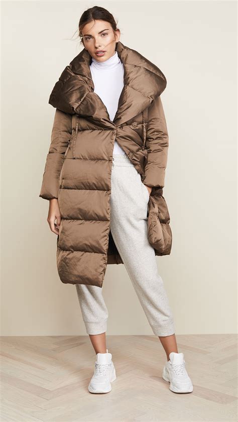 Add Down Long Down Coat | Long down coat, Down coat, Winter jacket outfits