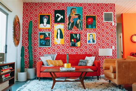 Beautiful Red Color Schemes For Living Rooms
