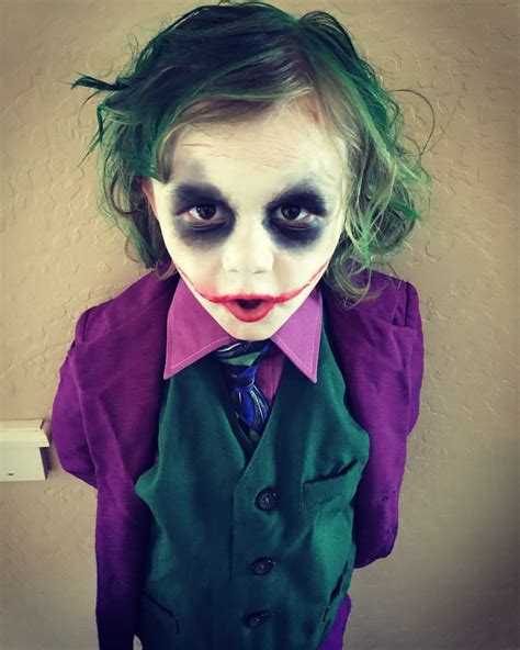 The Joker Kids Costume Costume Halloween Enfant Deguisement