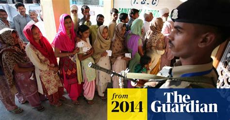 India Elections Millions Turn Out In First Big Day Of Voting India Elections 2014 The Guardian