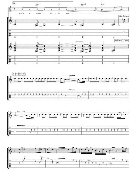 Whole Lotta Rosie By Acdc Digital Sheet Music For Guitar Tab Download And Print Hx150954