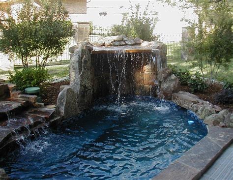 Outdoor waterfalls come in all shapes and sizes and make for emphatic focal points. Pin on DIY Ideas