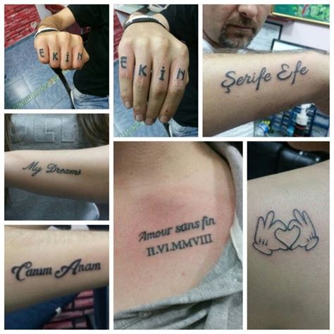 Küçük Yazı Dövmeleri Citations Sur Les Tatouages Tatouages Poil