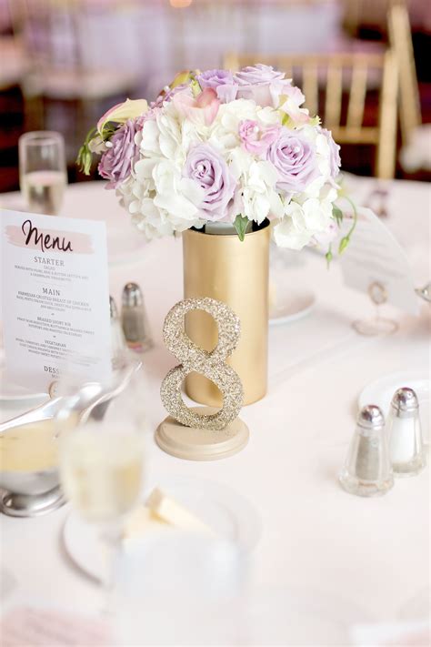 Glitter Table Number Centerpieces For Wedding Reception Decor Numbers