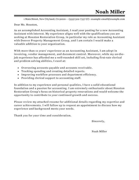 Cover Letter Examples Canada