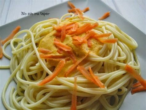 Espaguetis Con Salsa De Zanahoria Cocina