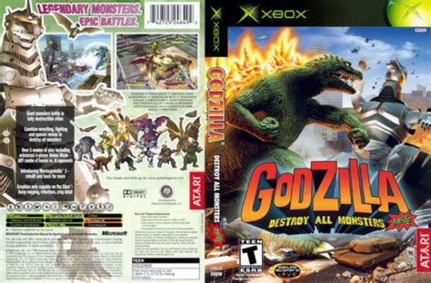 Godzilla Destroy All Monsters Melee Xbox Megalextoria