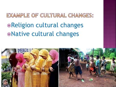 Cultural Changes