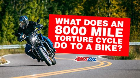 Amsoil Metric Motorcycle Oil 8000 Mile Torture Test Amsoil Blog
